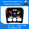 Buy cheap Ouchuangbo Pure Android 4.4 10.1inch Big Screen Car DVD GPS radio Player for Faw Besturn X80 support Russian 16GB Flash from wholesalers