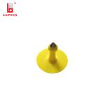 OEM Yellow TPU Cow Identification Tags , Smart Ear Tags For Cattle Laser Print
