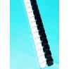 Buy cheap Roud / Oval Shape Binding Materials Pvc Plastic Comb 6mm To 50mm Pitch 12.7mm from wholesalers