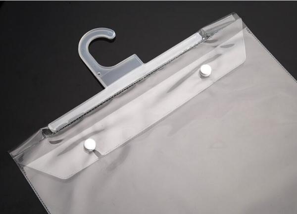 biodegradable Cloth Underwear Hanger Packaging Bag With Snap Button, Eco