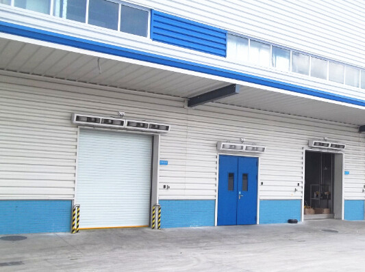 High Performance Intelligence Industrial Security Door , Roll Up Metal Doors