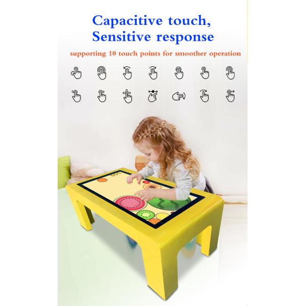 43 Inch Smart Waterproof Interactive Touch Screen Coffee Table For Kids