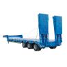 Buy cheap Low Bed Trailers Semi Truck Trailer 60 Ton Lowboy Trailer 3 Axles Excavator Carrier Truck from wholesalers