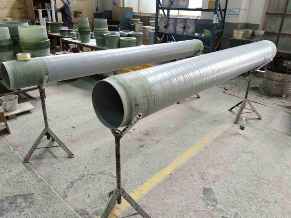 Buy cheap Butt Welding Large Diameter Fiberglass Pipe For Chemical Plant from wholesalers