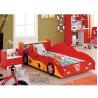 Buy cheap Kids Bedroom Furniture Sets MDF Wooden Race Car Bed With Storage 2100mm from wholesalers