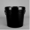 Buy cheap 4.8L PP Black Round Plastic Bucket 1 Gallon Plastic Paint Bucket from wholesalers