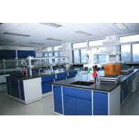 Buy cheap Customized Steel Lab Furniture ,  Laboratory Desk Furniture With Reagent Rack product