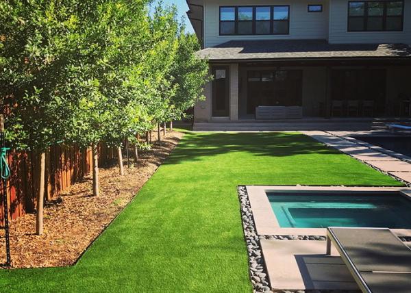 Buy cheap BSCI No Toxic Chemicals Artificial Grass Around Pool For Patio from wholesalers
