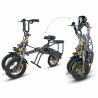 Buy cheap 3 Wheel Foldable Electric Tricycle Bike High Speed Powerful 2 Pcs Battery 350W from wholesalers
