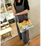 New women's European and American fashion personality casual hand diagonal