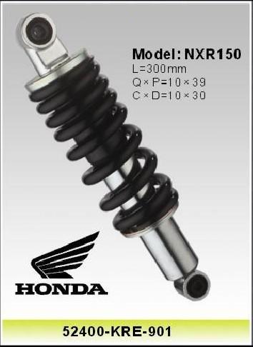 Buy cheap Honda NXR150 Motorcycle Shock Absorber , 52400-KRE-901 300MM Motor Rear Shocks from wholesalers