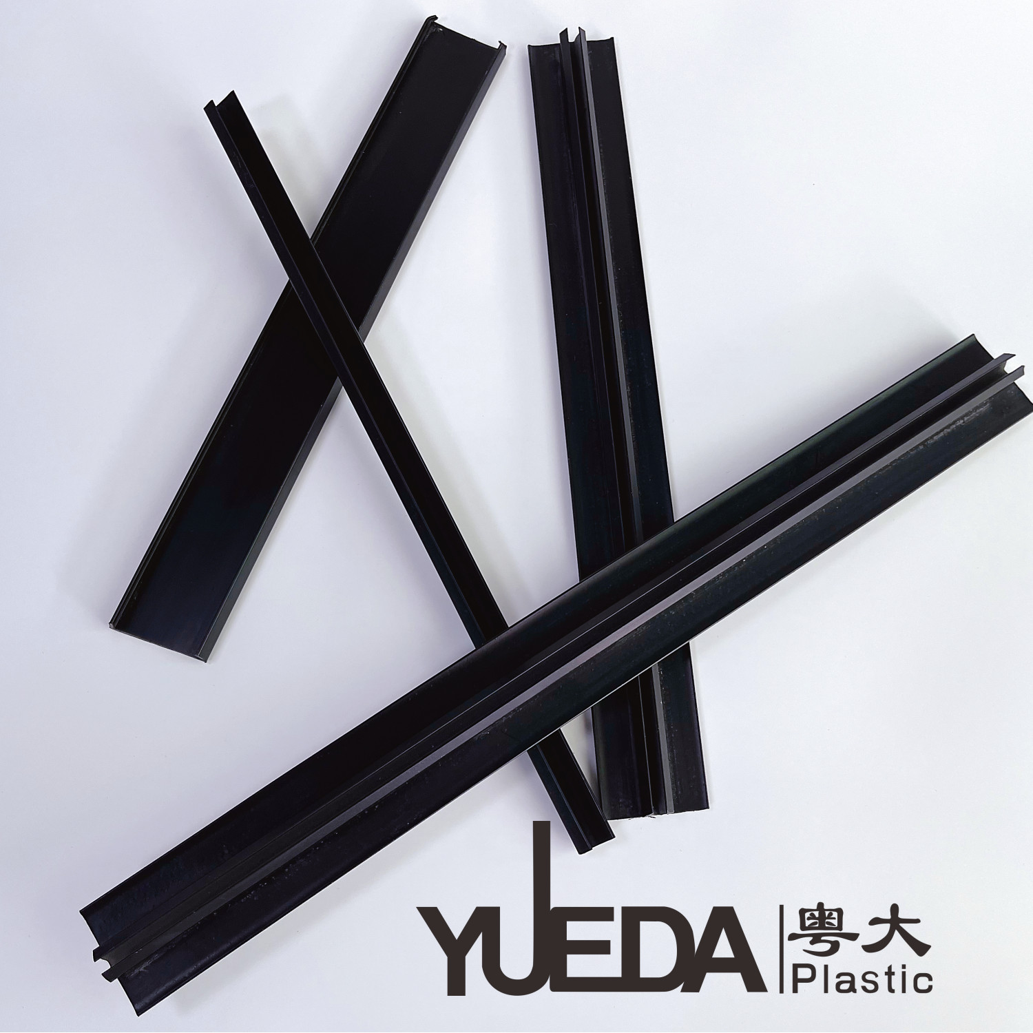 Wear Resistance PVC Plastic Profiles Anti Collision Strip For Home Decoration