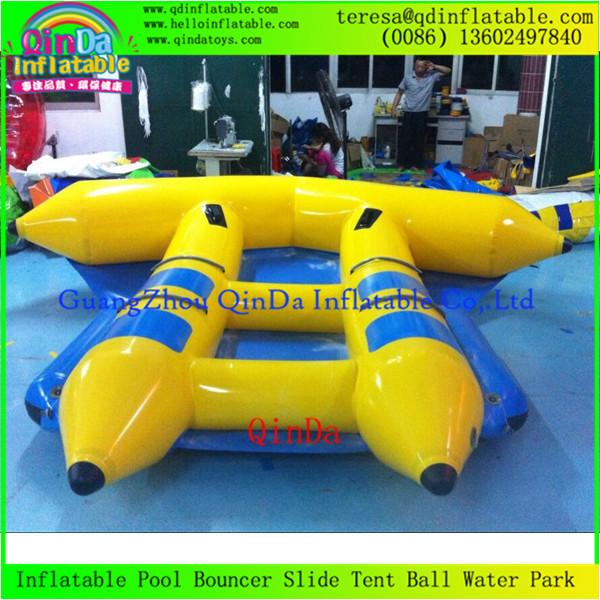 Buy cheap Best Price High Quality Water Game For Adult And Kid Flying Fish Inflatable Banana Boats from wholesalers