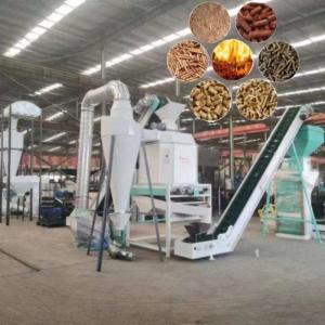 Buy cheap 0.5 - 10 TPH Capacity Wood Pellet Production Line 6mm-12mm Biomass Production Line from wholesalers