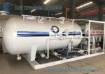 Mobile LPG Transport Tank Bower Skid Station For Refilling LPG To LPG Cylinder