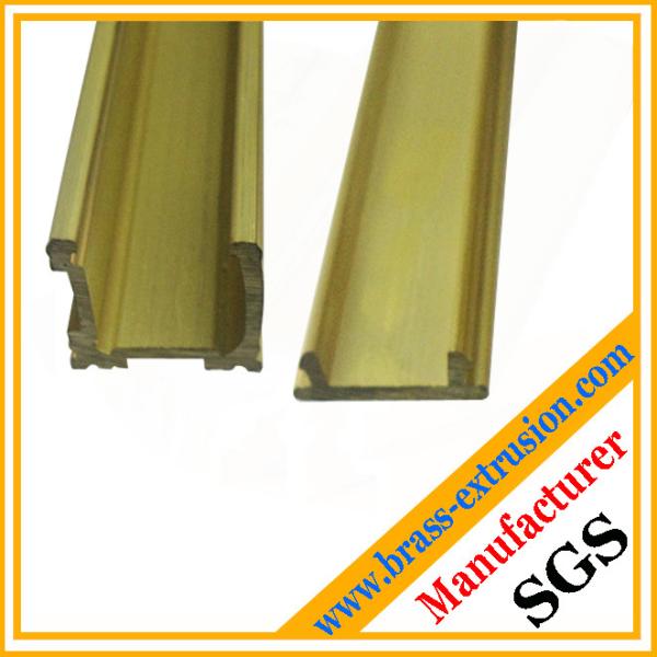 Buy cheap brass decoration material window and door extrusion profile from wholesalers