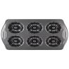 Buy cheap RK Bakeware China Foodservice NSF Stainless Steel Cake Mould Fluted Mini Bundt Cake Pan from wholesalers