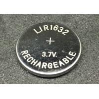 Buy cheap Professional Li Ion Button Battery LIR1632 25mAh Li Ion Coin Cell Rechargeable product