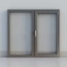 Buy cheap Double Glazed Commercial Aluminum Frame Windows Tempered Glass Swing from wholesalers