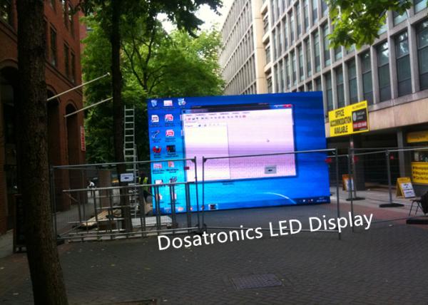 Buy cheap Outdoor P5.14mm Video Stage LED Screens With Die Cast Aluminum Cabinet from wholesalers