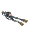 Buy cheap People at Work Model Toy Diver Figure Pretend Professionals Figurines Career Figures Toys for Boys Girls Kids from wholesalers