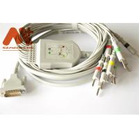 Buy cheap safety TPU IEC AHA EKG Cable For EDAN SE 601 Electrocardiograph product