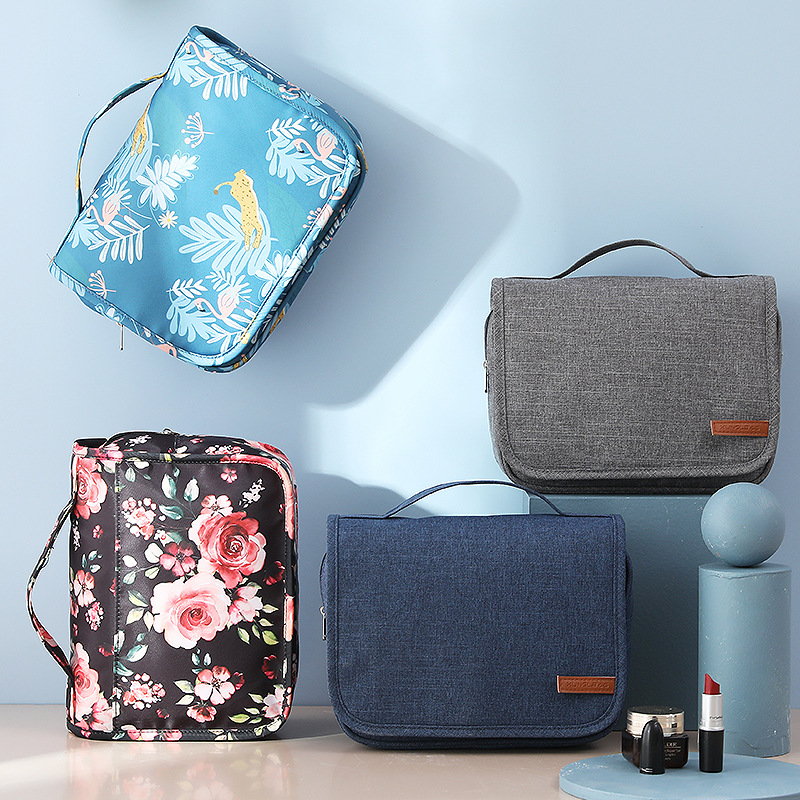 Top Quality Women Makeup Bags Travel Cosmetic Bag Toiletries Organizer Waterproof Storage Hanging Bathroom Wash Bag