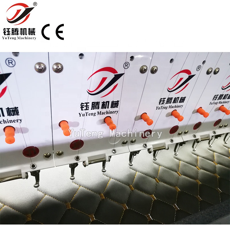 Industrial Computerized Quilting And Embroidery Machine Multi Head Multifunctional