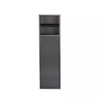 Buy cheap Wall Embedded Mounted Stainless Steel Niche With Paper Holder Matt Black product