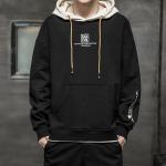 Men Loose Embroidered Casual Garment Men's Hooded For Winter