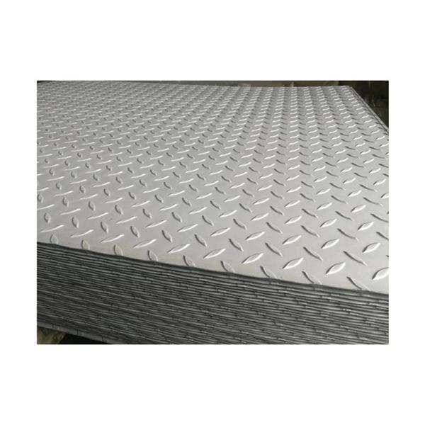Buy cheap DC53D DX52D DIN Q345 1000mm Galvanized Metal Plates Chequered from wholesalers