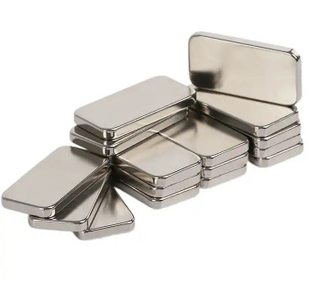 Large Block NdFeB Magnet Phosphating Coating Customized Size For Electronics