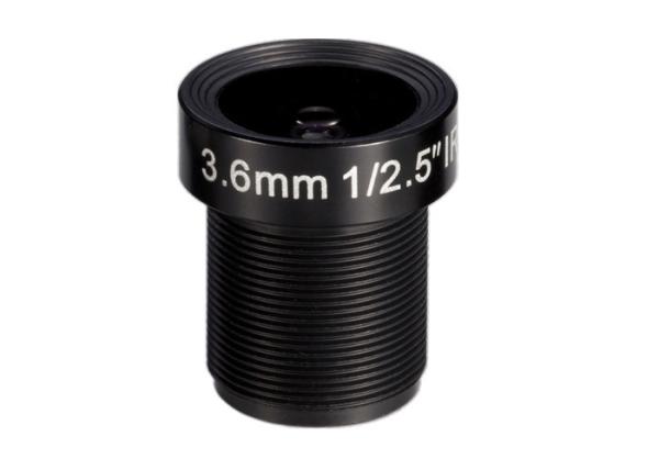 Buy cheap 1/2.5" 3.6mm F1.8 5Megapixel 1080P M12 S Mount 126degree Wide Angle Lens from wholesalers