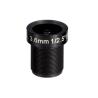 Buy cheap 1/2.5" 3.6mm F1.8 5Megapixel 1080P M12 S Mount 126degree Wide Angle Lens from wholesalers