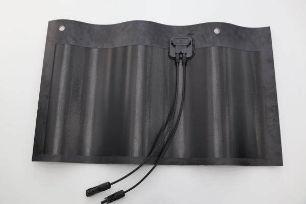 Buy cheap Waterproof Curved Solar Roof Tiles 50 Watt BIPV Home Solar Roof Tiles from wholesalers