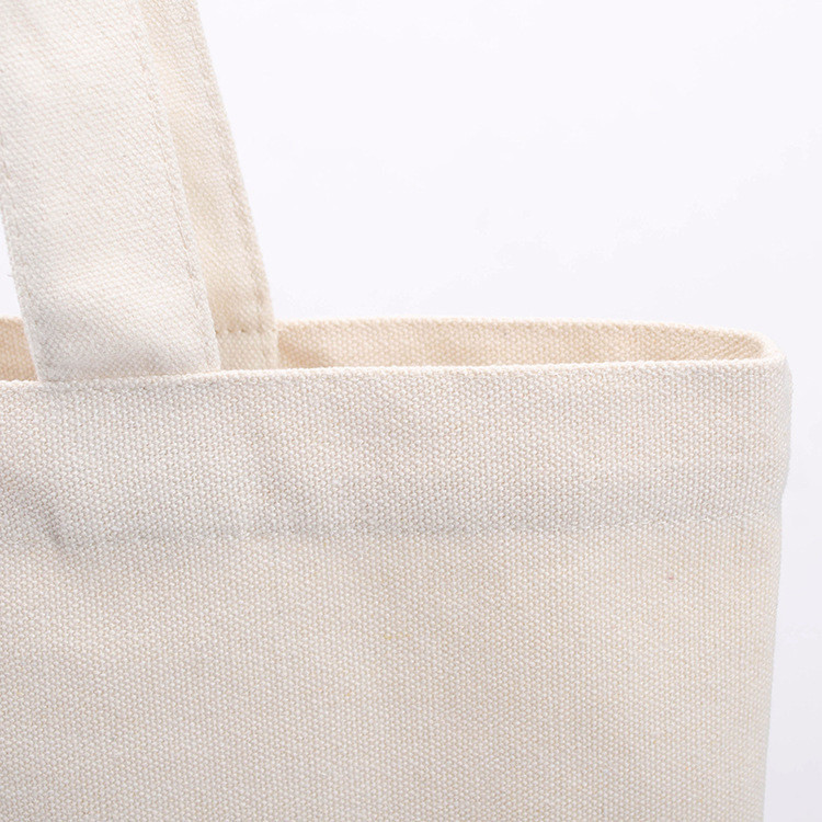 Foldable Blank Shopping Tote Bag Handmade For Storage / Carry Jute Material