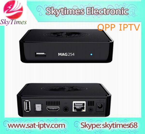 Buy cheap 2015 new iptv account MAG 254 IPTV SET-TOP BOX mag254 from wholesalers