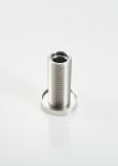 CASC Certified Precision Machining Parts 38mm Dia Natural Steel Color
