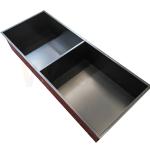Hairline Finished Stainless Steel Metal Fabrication Black Titanium Hand Wash