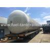 Buy cheap 100 CBM LPG Storage Tank , Horizontal Lpg Tank Semi Trailer ISO9001 Certified from wholesalers