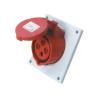 Buy cheap 16A 32A Panel Mounted Industrial Power Sockets 63A IP44 6h Waterproof from wholesalers