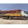 Buy cheap Semi-Dry Shotcrete Concrete Pump Truck 49m Used Heavy Equipment Mercedes Benz Truck from wholesalers