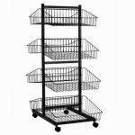 Custom Sheet Metal Factory Price Wholesale Steel Book Rack Open Shelf File
