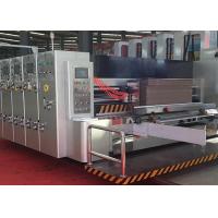 Buy cheap Carton Box Printer Slotter Die Cutter 150pcs/min 3 Color Flexo Printing Machine product