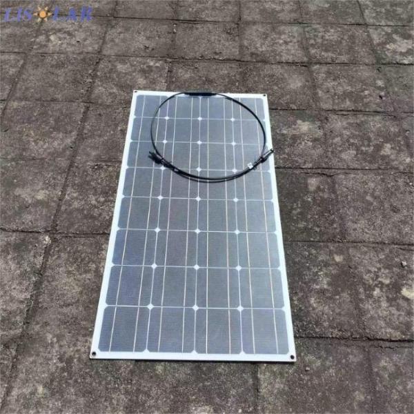 Buy cheap ETFE PET Monocrystalline Flexible Solar Panel Module 100W Bendable from wholesalers