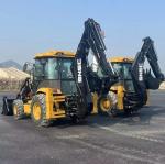 Mexico Market SNSC 388 Backhoe Loader Excavator 2740mm Bucket Dumping Height 75