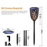 Buy cheap 2 Pack 5 Inches 5.5W Flickering Flame Solar Lights from wholesalers