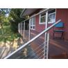 Buy cheap 1.35mm Thickness Stainless Steel Stair Railing , SS Wire Balustrade No Welding from wholesalers