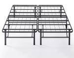College Apartment Folding Metal Bed Frame Easy Storage Metal Platform Bed Frame