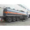 Buy cheap 30-45CBM Chemical Tanker Truck 3 Axles For Hydrochloric Acid , Ferric Chloride Delivery from wholesalers